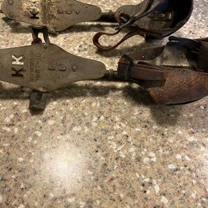 Antique ice skates Kupper Klub